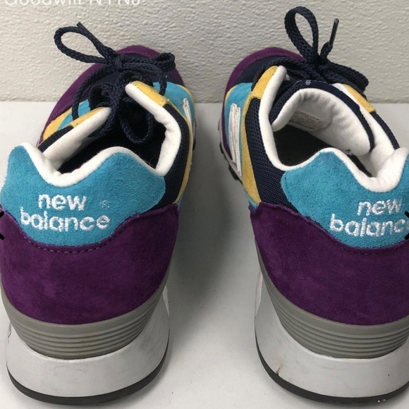 New Balance 577 11.5 Purple, Turquoise, beige - Picture 3 of 6
